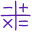 Icon of a calculator with grid of buttons displayed on screen.