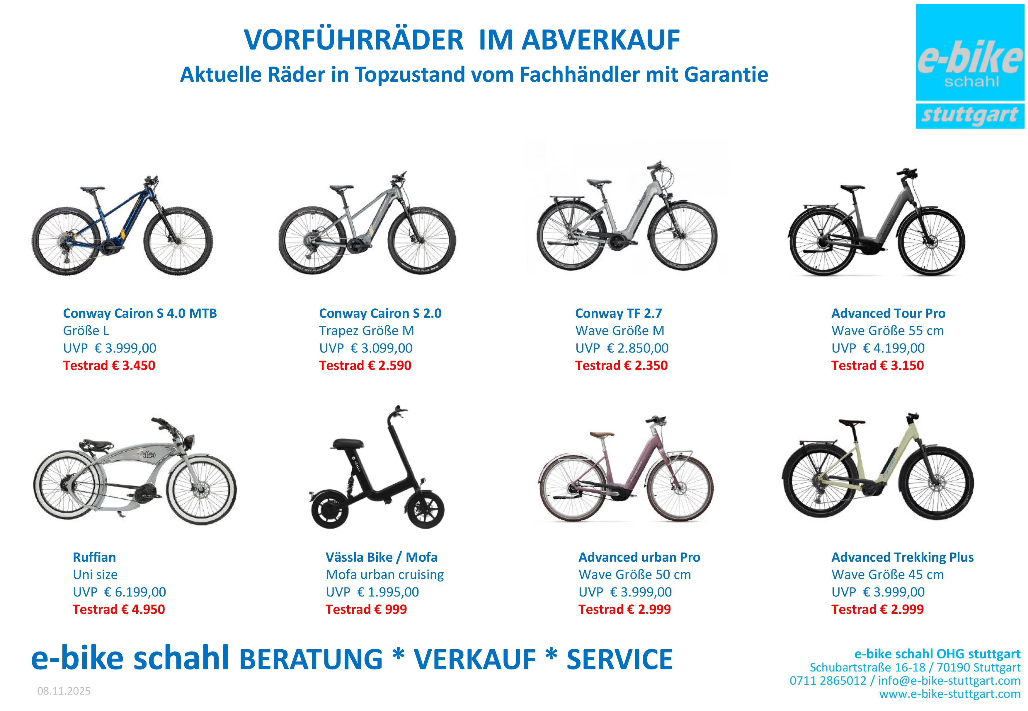 Abverkaufsliste August 2022