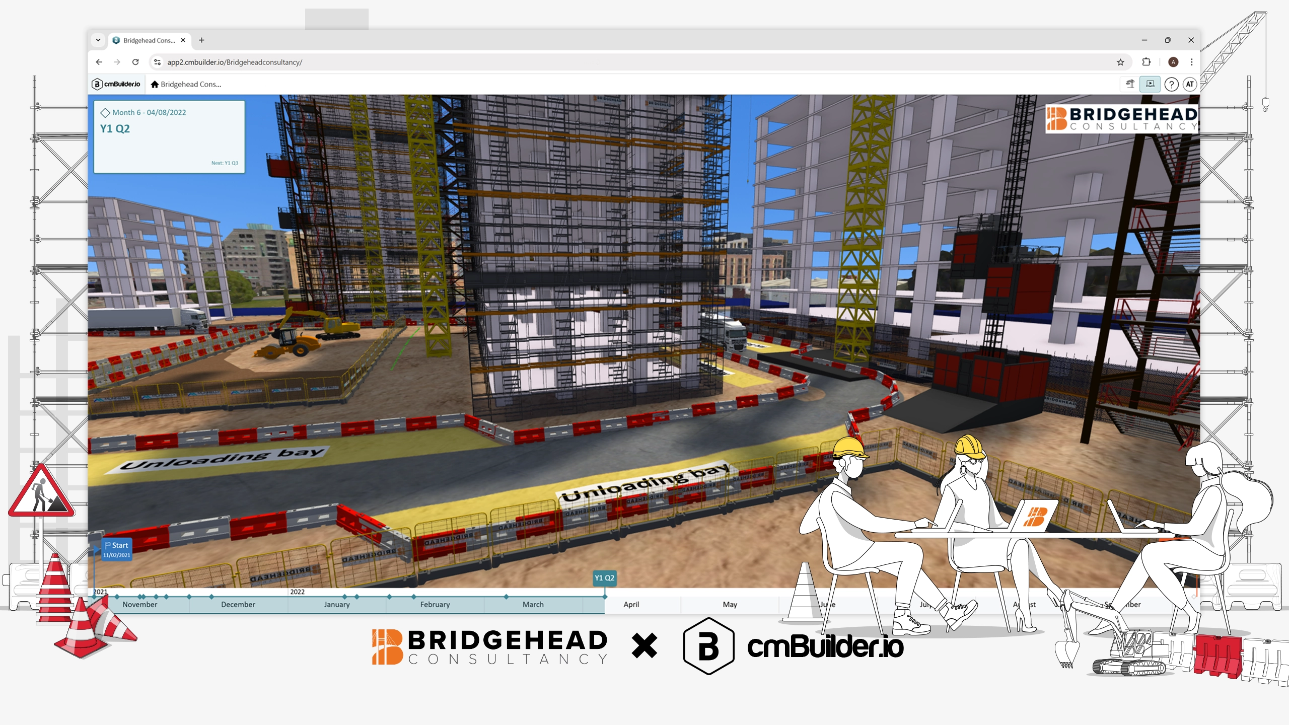 Discover how Bridgehead Consultancy uses cmBuilder to turn complex logistics plans into clear, visual 3D and 4D simulations to delight their clients.