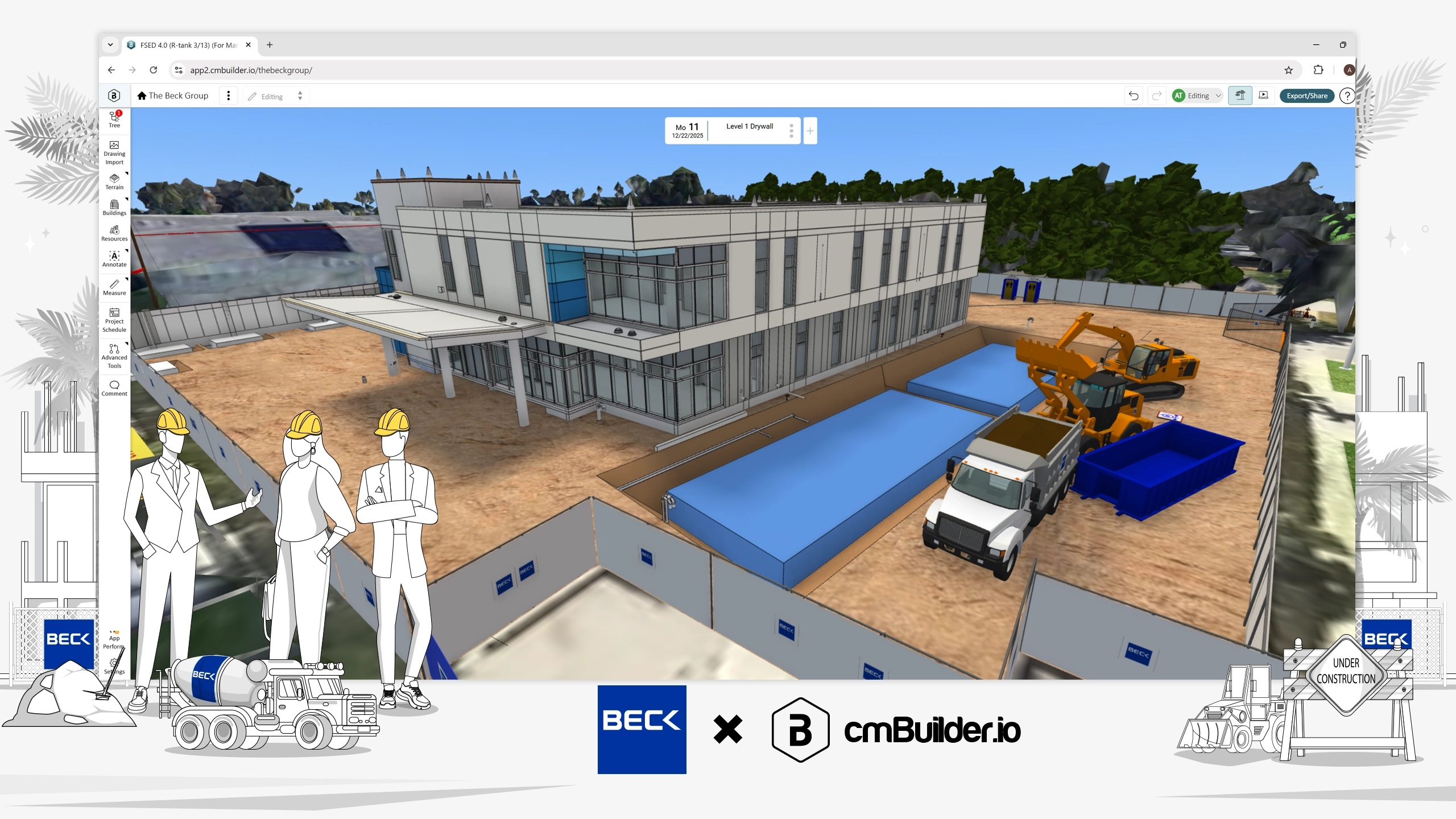 The Beck Group partners with cmBuilder to boost digital project delivery with advanced 3D/4D construction planning, real-time collaboration, and enhanced VDC workflows.