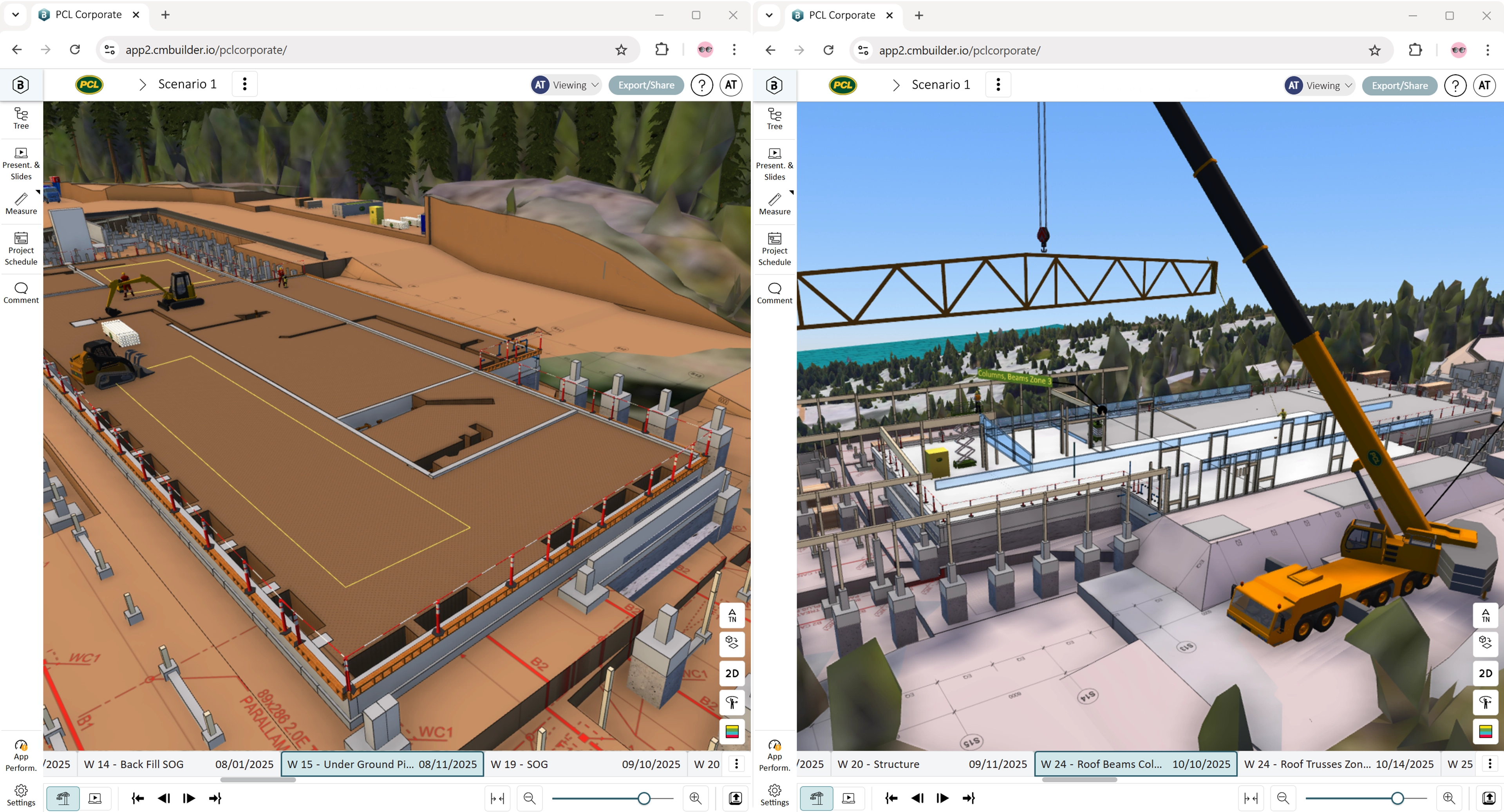 OKA Adventure Park Project by PCL Construction using cmBuilder.io 