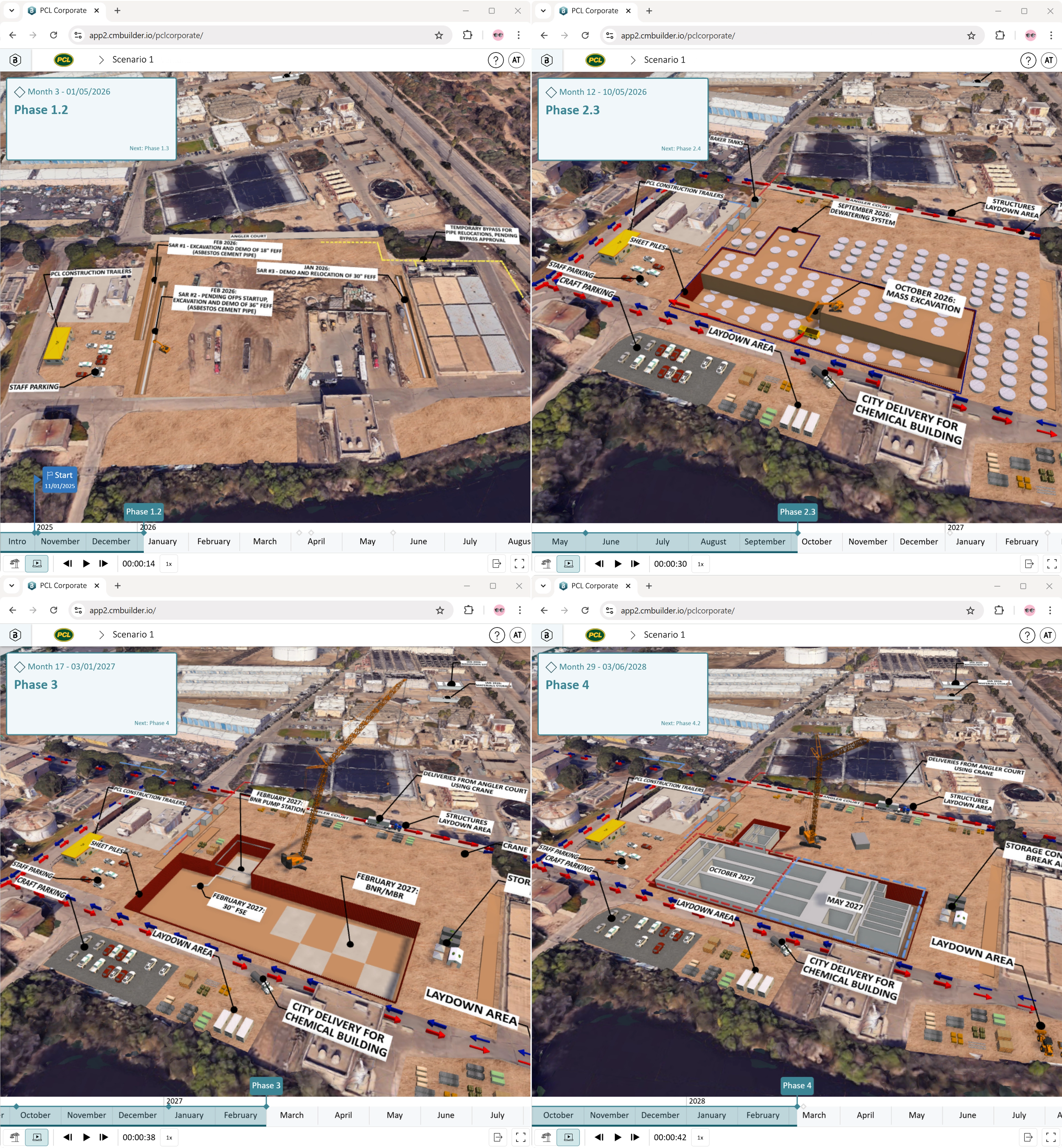 Civil Project by PCL Construction using cmBuilder.io
