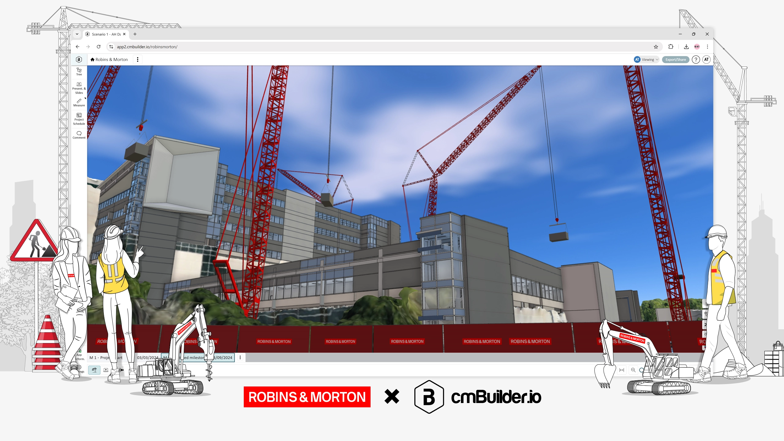 Discover how Robins & Morton is elevating site logistics and 4D planning with a field-first BIM approach and collaborative digital tools like cmBuilder.