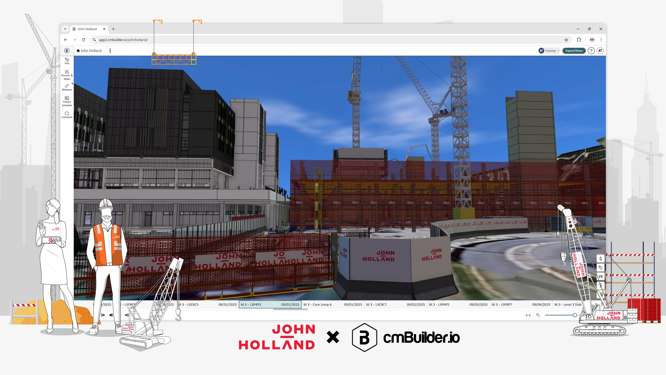 Discover how John Holland uses digital engineering and cmBuilder to improve site logistics, 4D planning, and decision-making on Australia’s largest projects. 