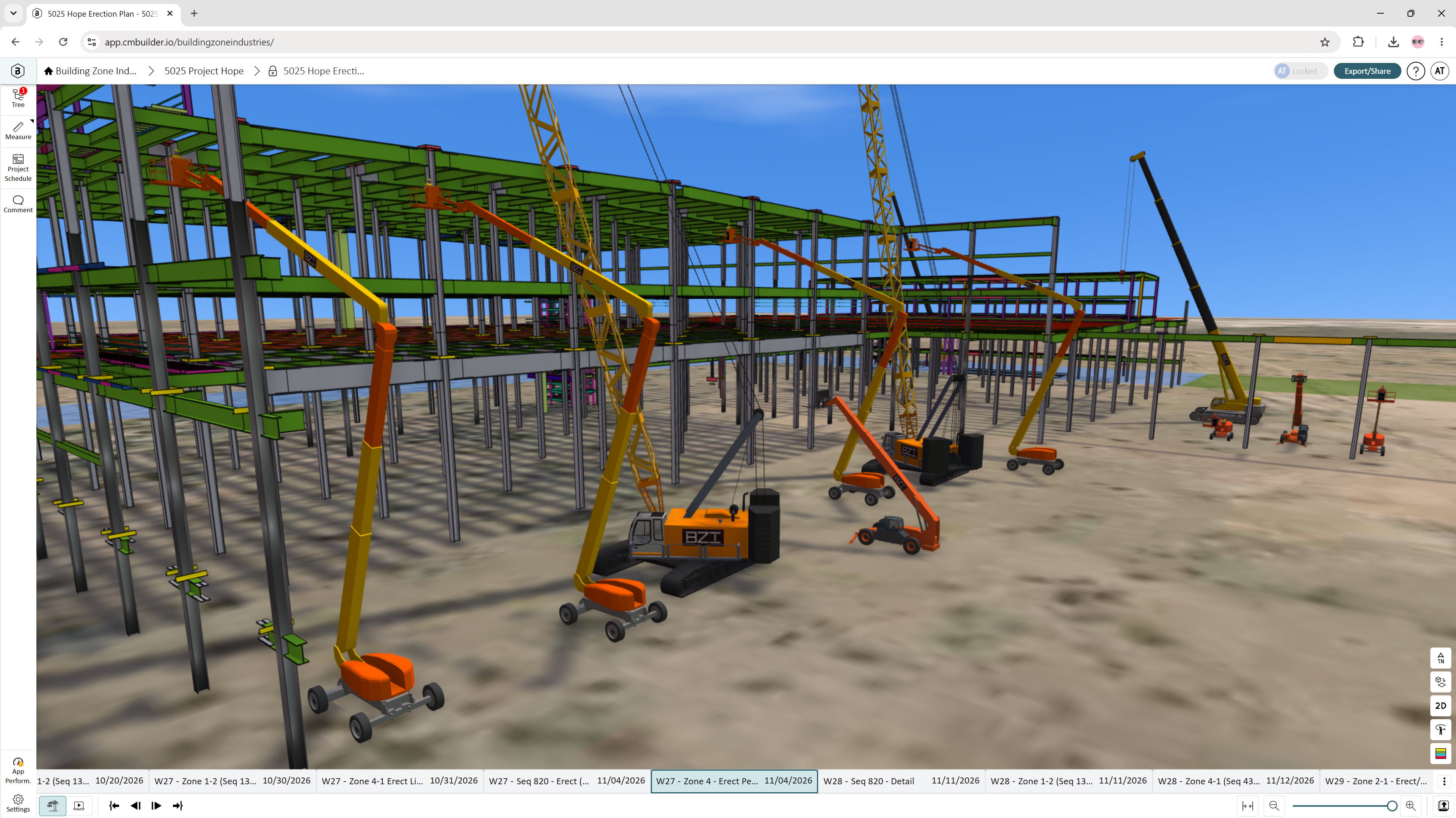 BZI uses cmBuilder and 4D planning to visualize site logistics, coordinate trades, solve challenges earlier and deliver complex projects with confidence