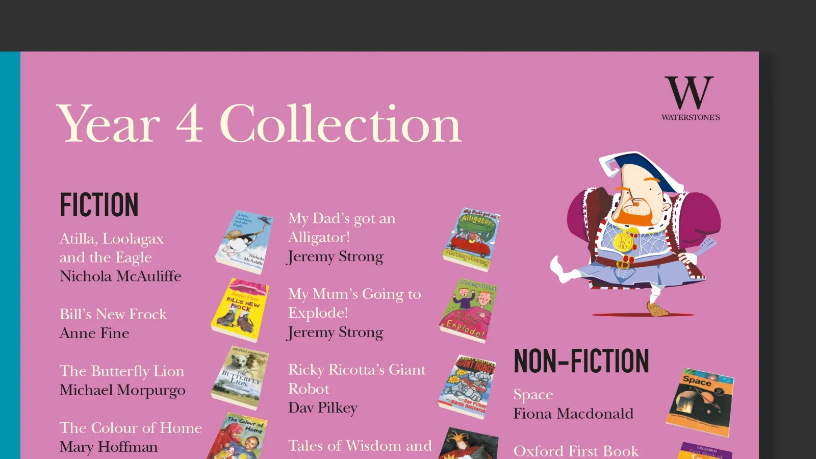Waterstones year book boxes campaign