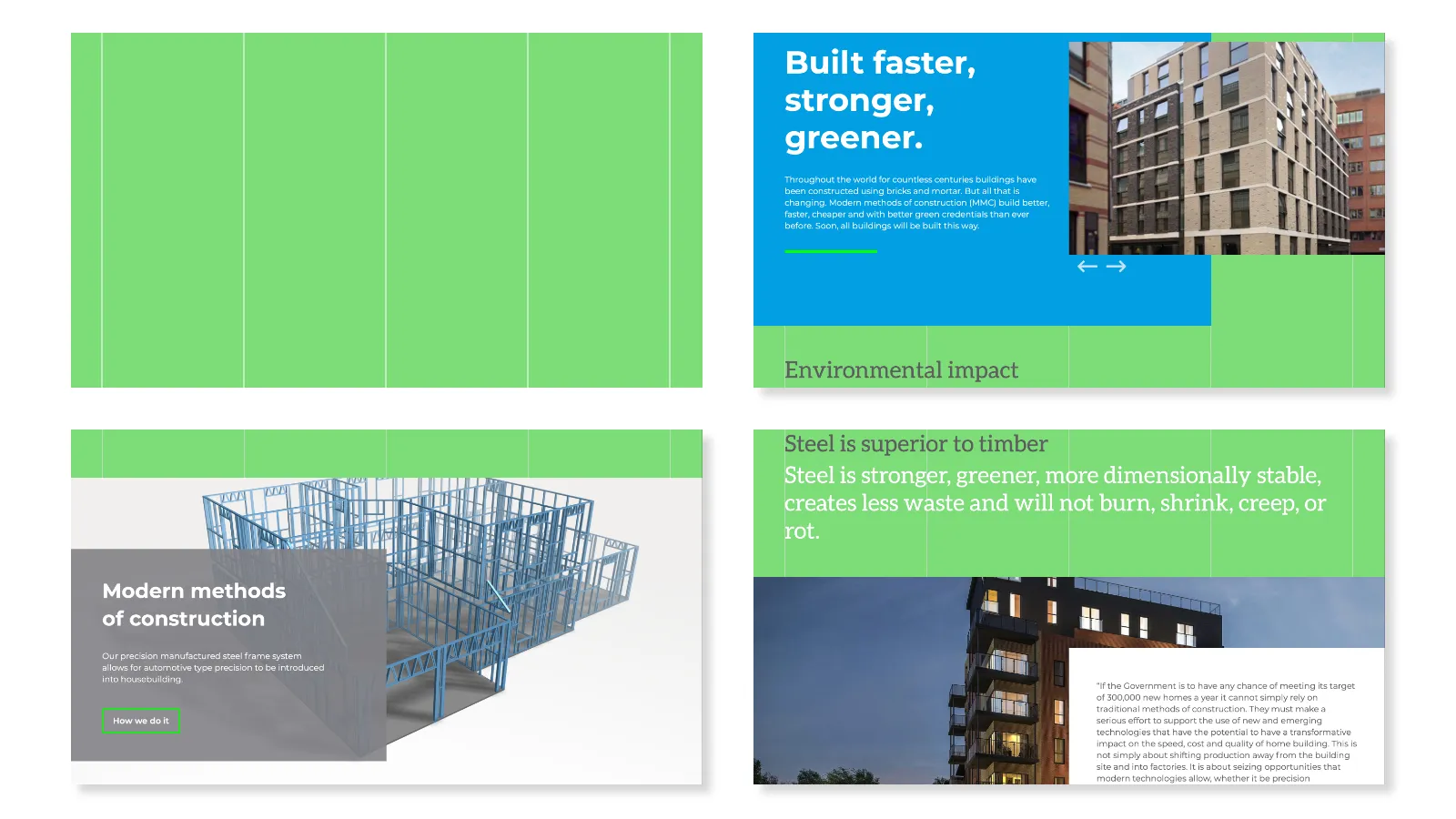 Future-Built website desktop grid