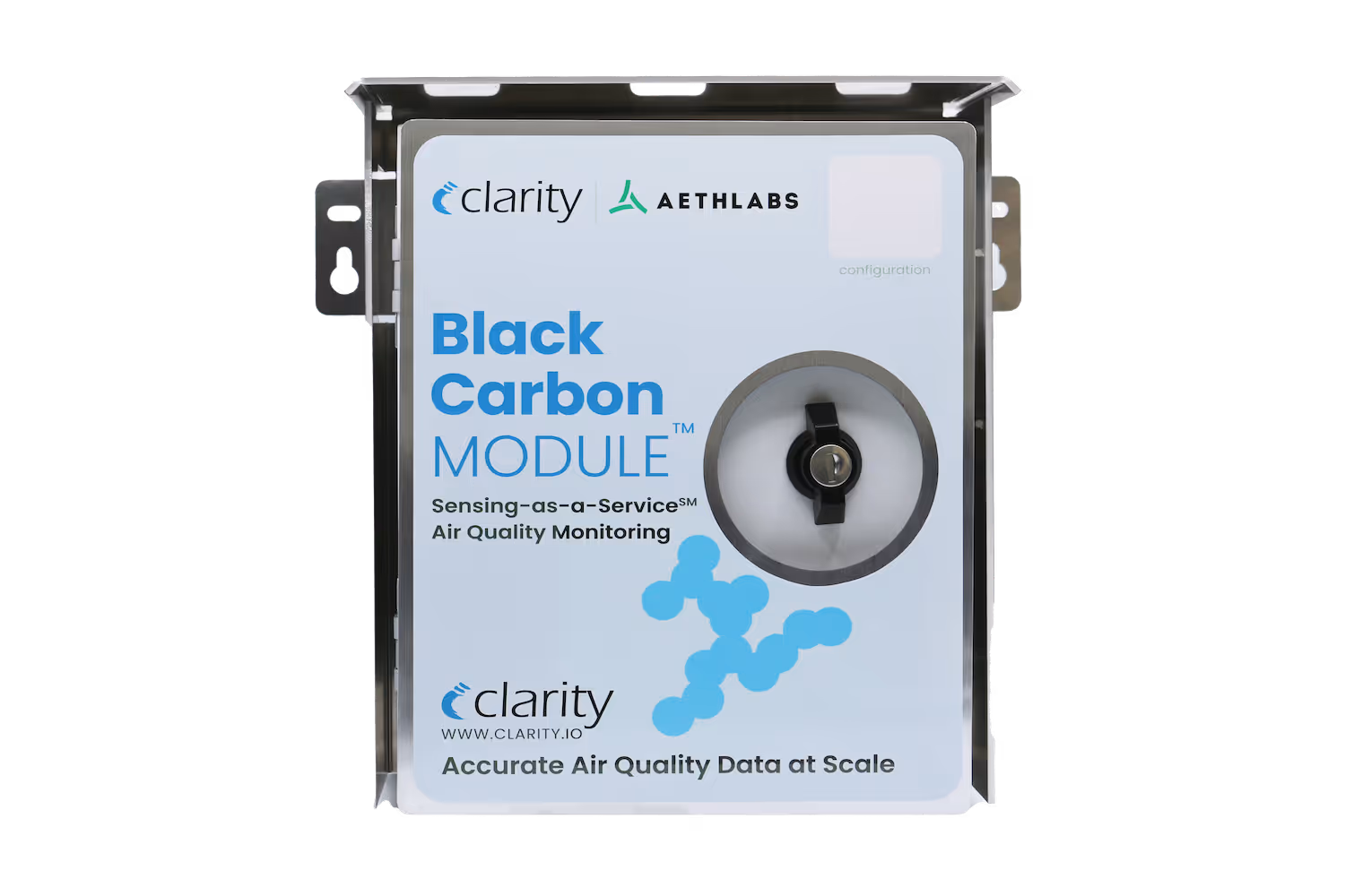 Clarity Black Carbon Module for identifying diesel generator soot at data centers