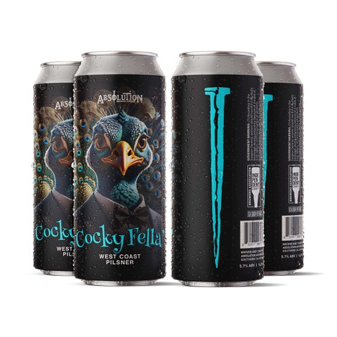 Cocky Fella' West Coast Pilsner