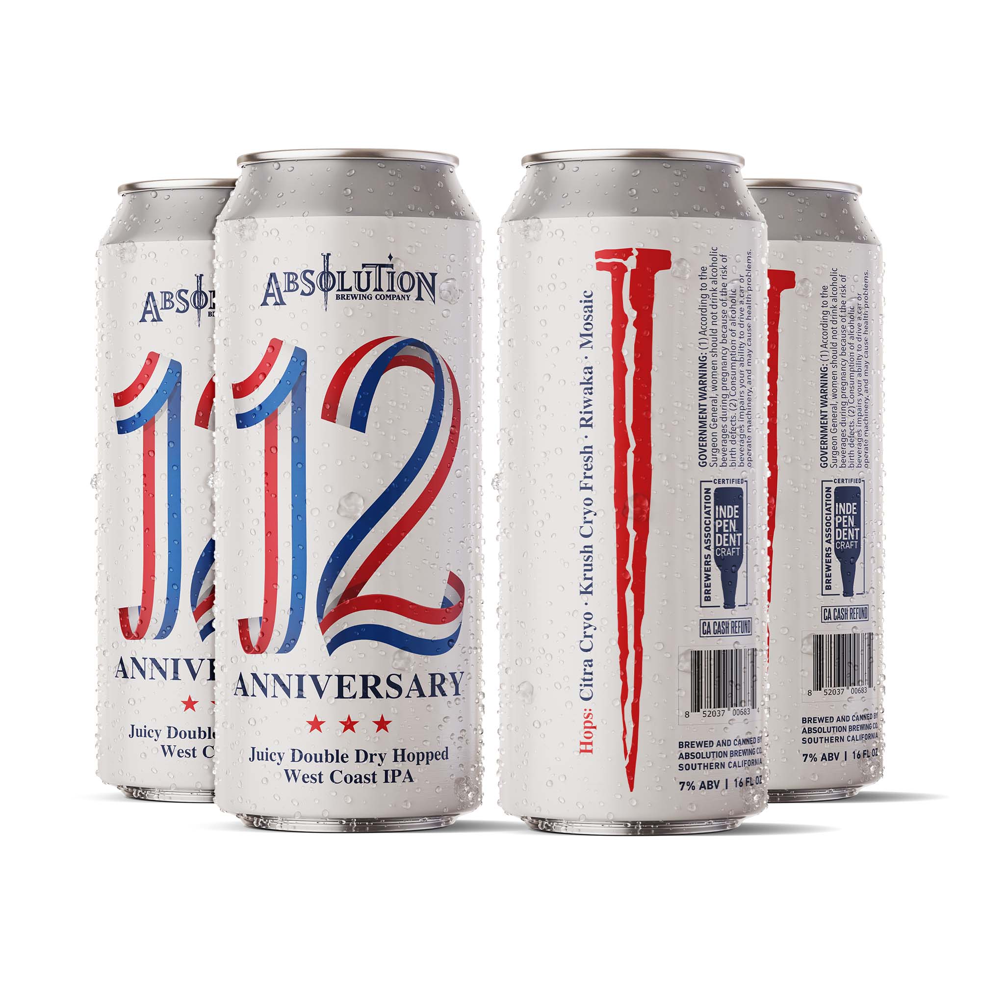 12th Anniversary Juicy DDH West Coast IPA