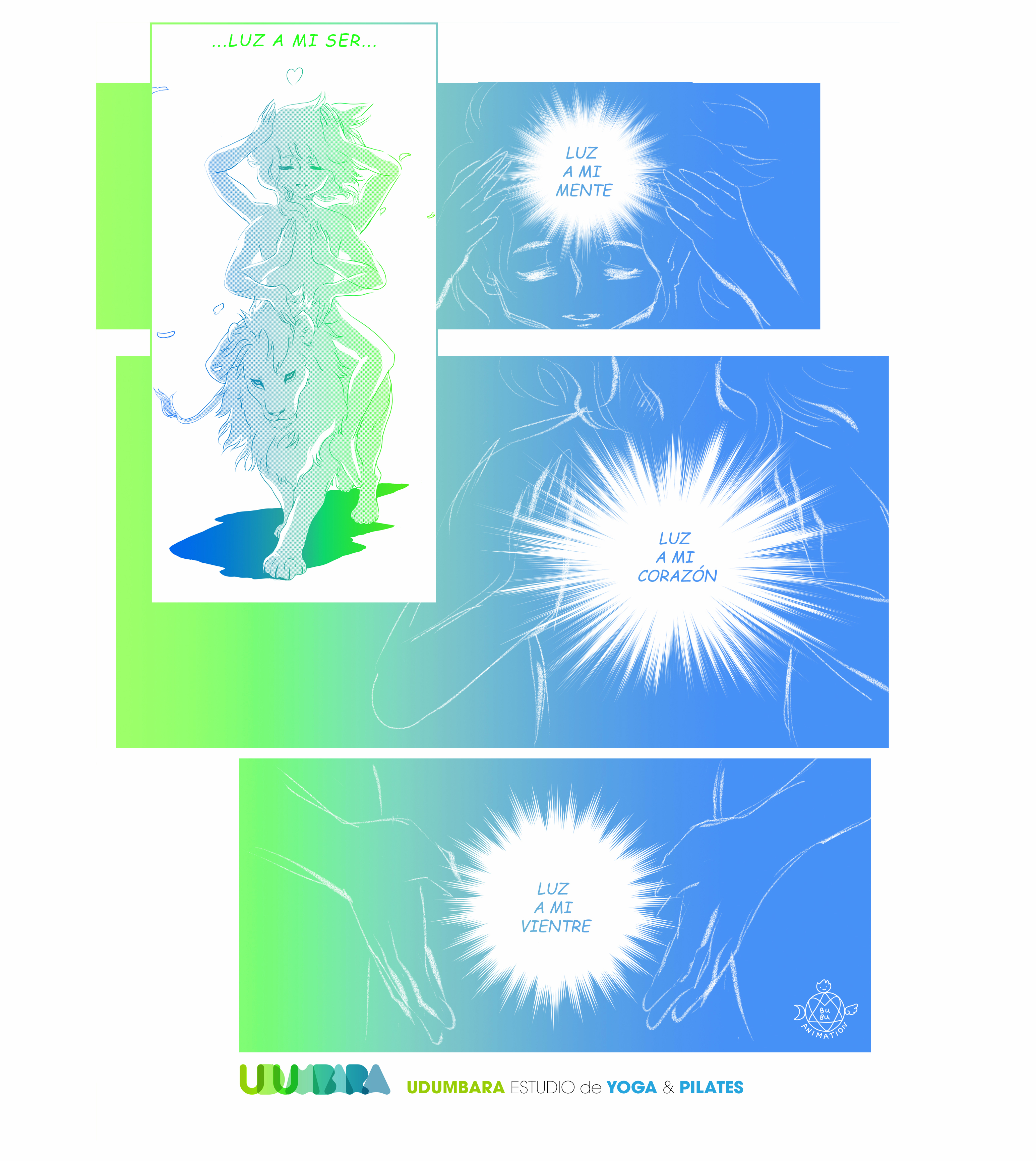 Centro de Yoga Udumbara. Diseño Corporativo.