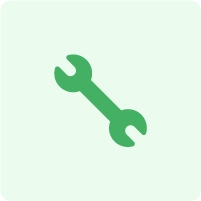 Icon clé à molette