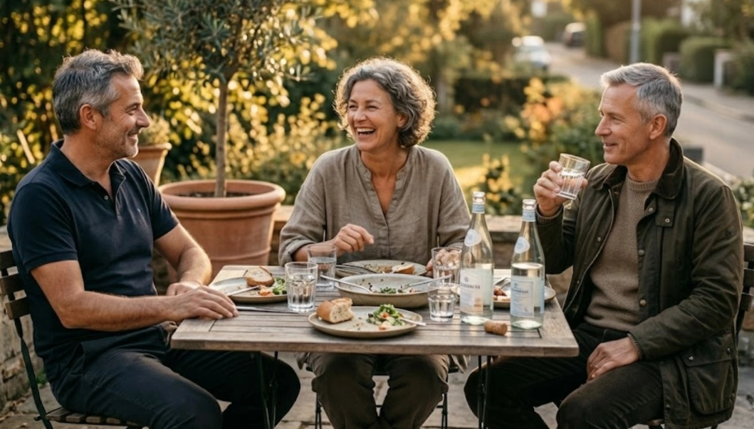 couple sharing love sitting in front of each other