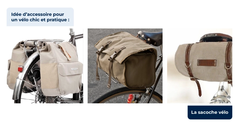 Inspiration sacoche vélo beige aesthetic, chic et pratique