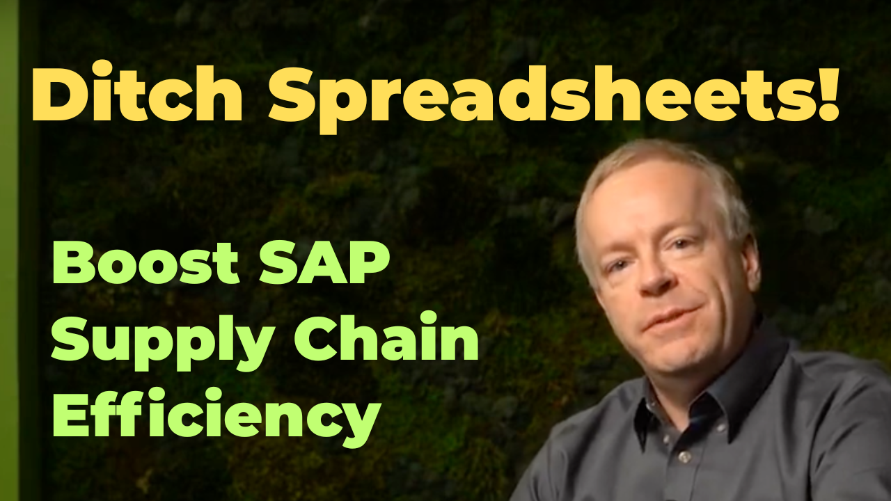 Spreadsheets vs. SAP: Are You Really Running Your Business? 