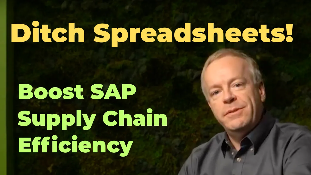 Spreadsheets vs. SAP: Are You Really Running Your Business? 