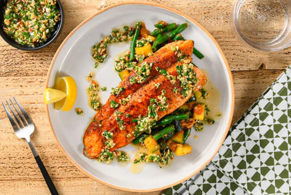 Image of Almond Gremolata Trout