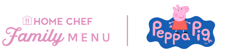 Homechef Family Menu | Peppa Pig