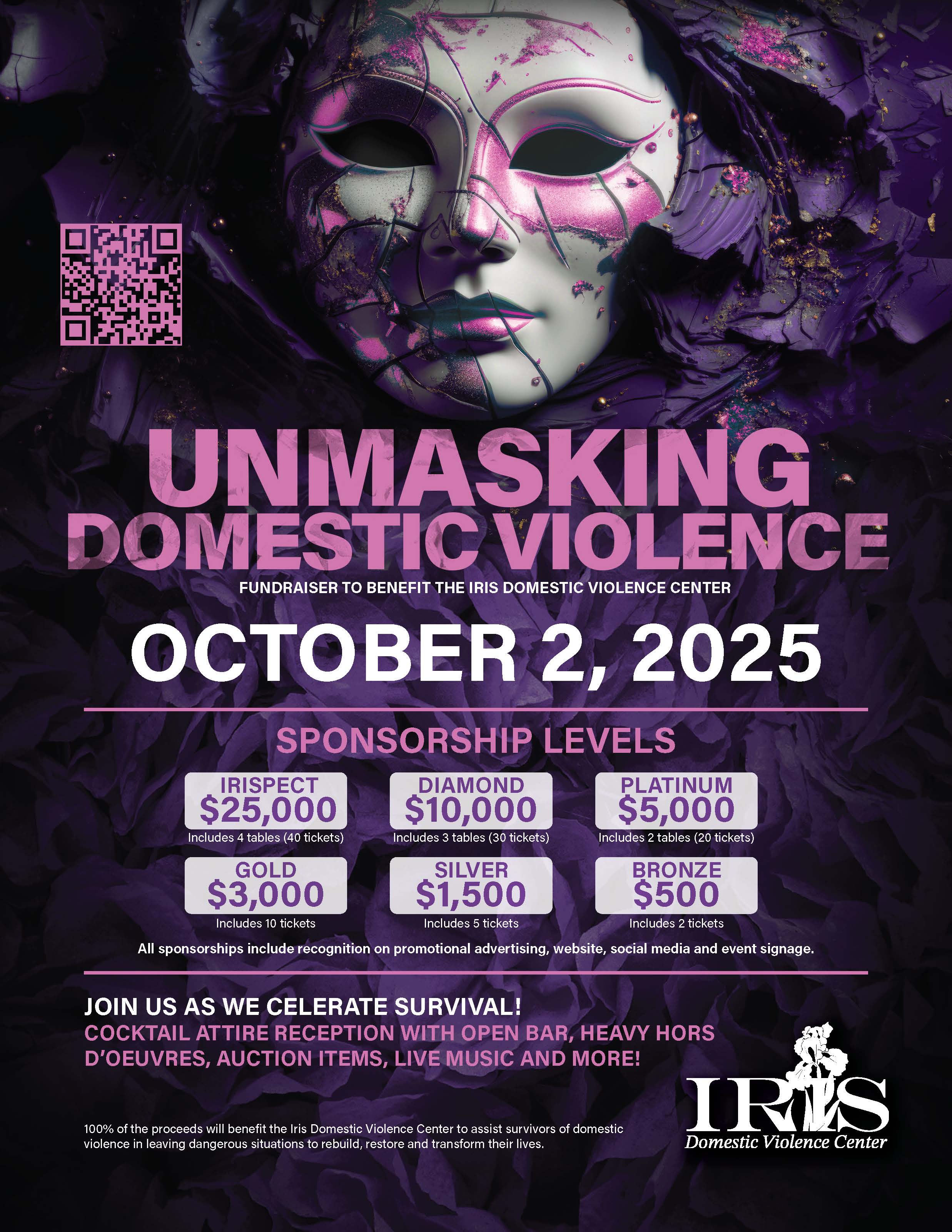 Join us while we celebrate Survival and support Domestic Violence Victims and their children!