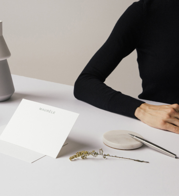 Women writing stationary