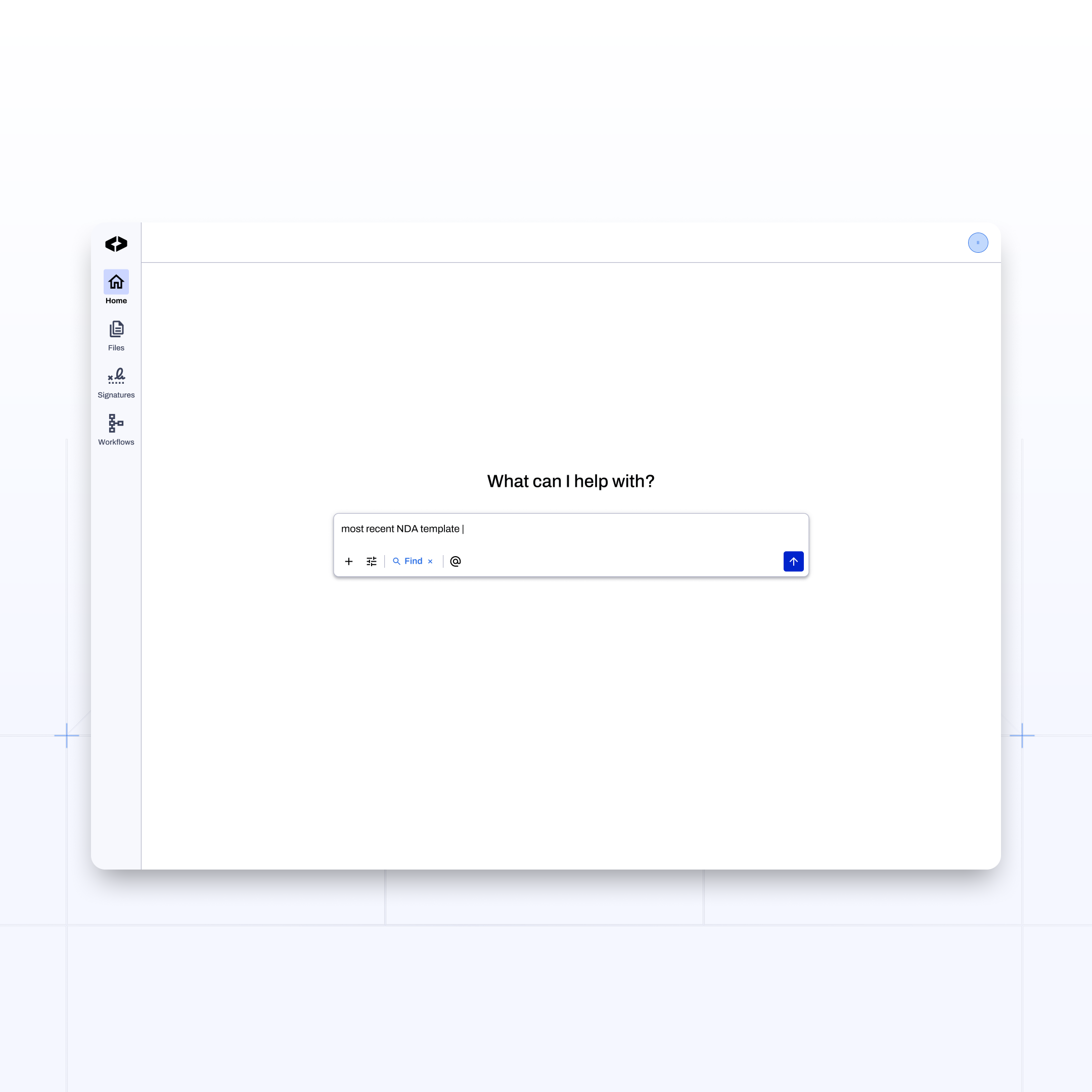 File intelligence home page