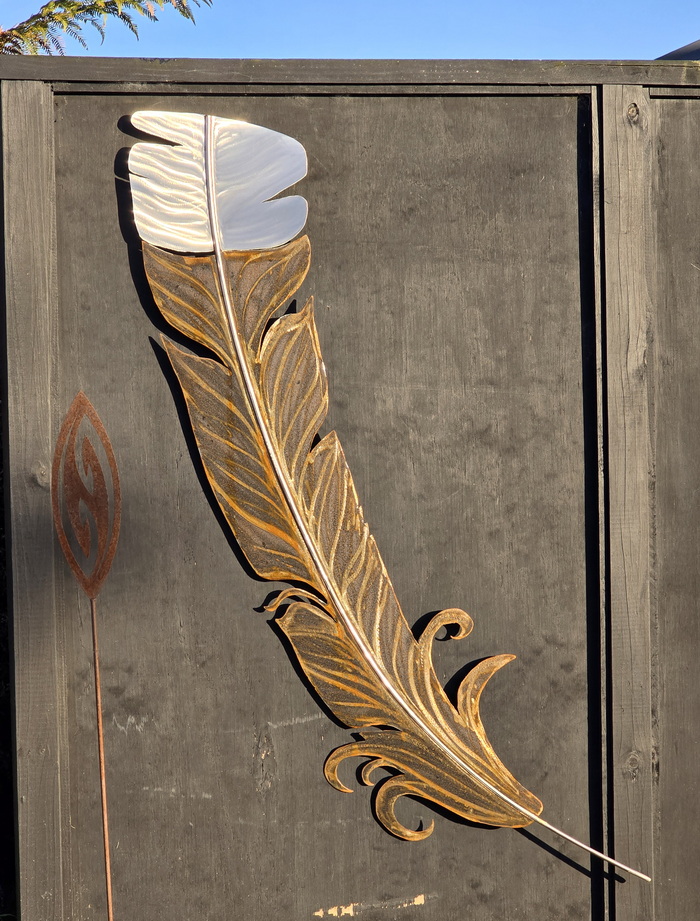 Huia Feather Wall Hanging
