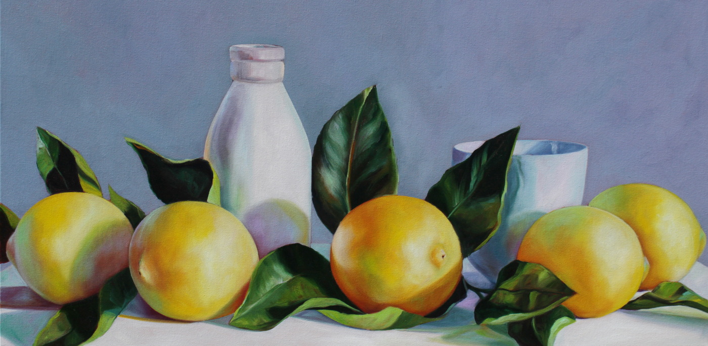 Lemons in Spring Light