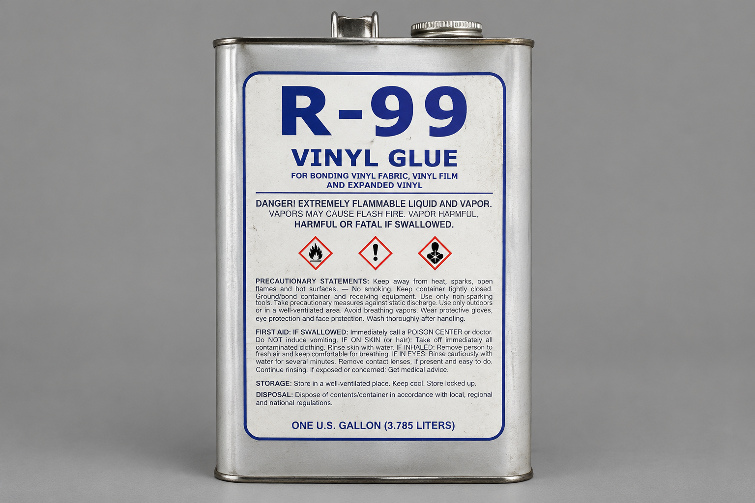One-gallon R-99 vinyl cement