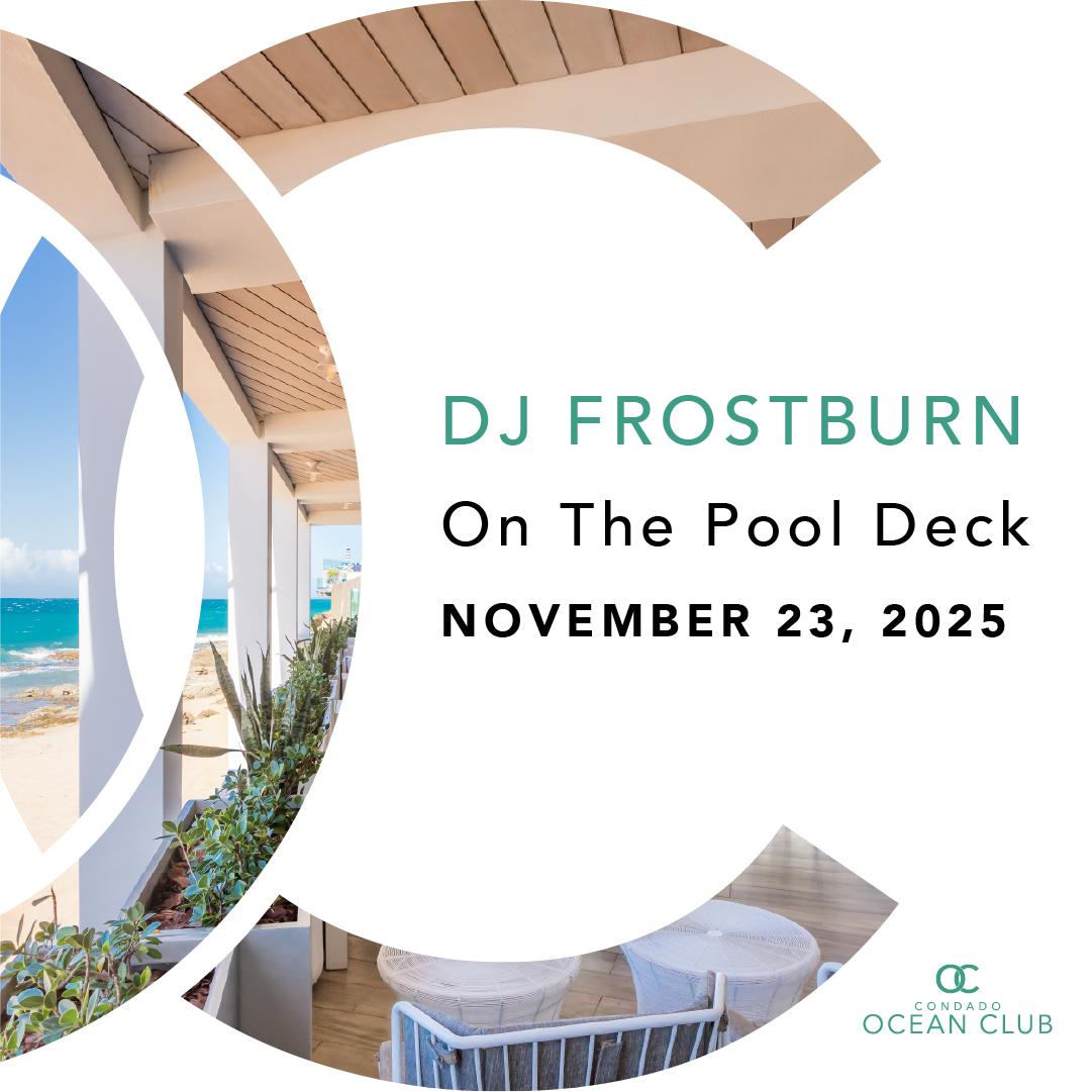 DJ Frostburn on the Pool Deck