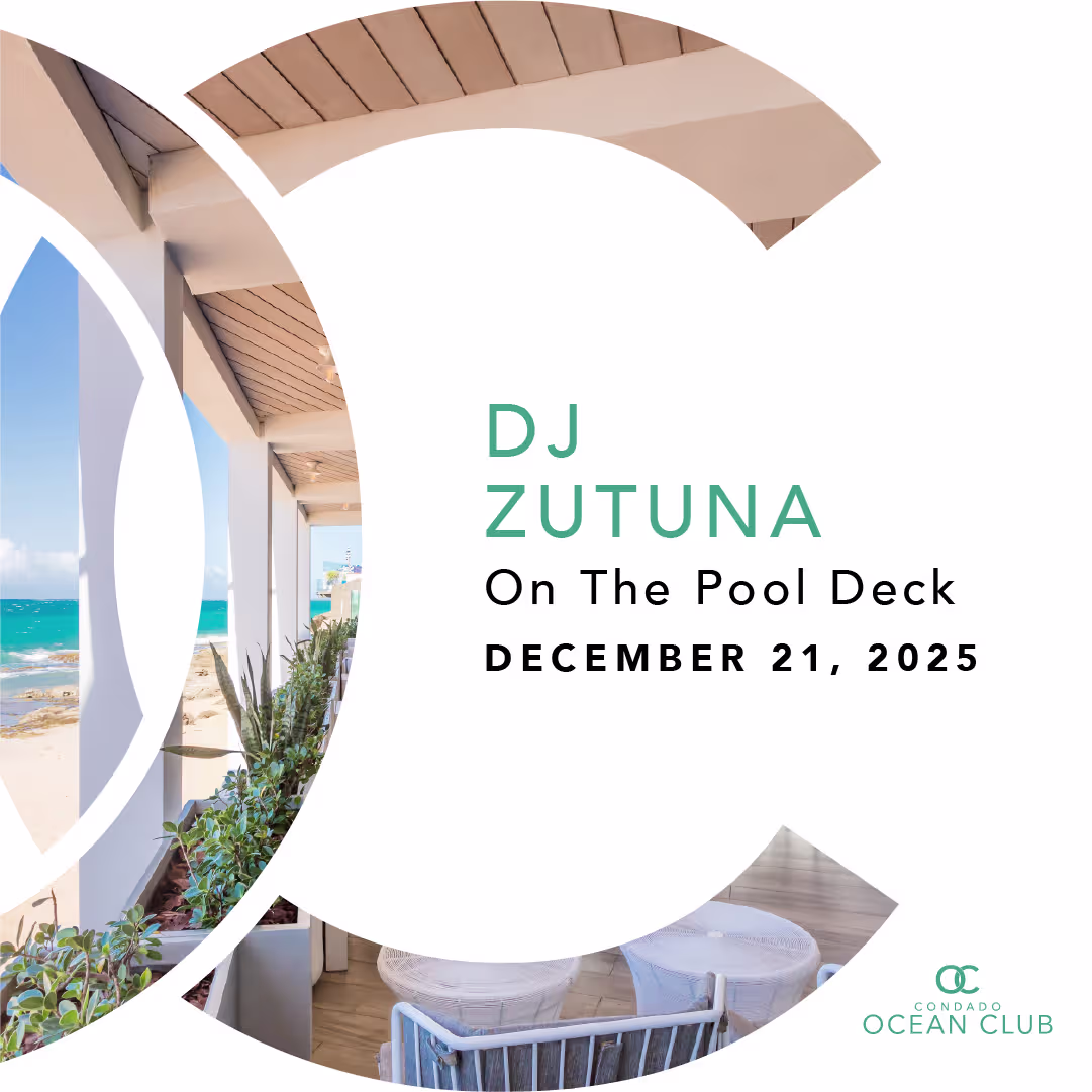 DJ Zutuna on the Pool Deck