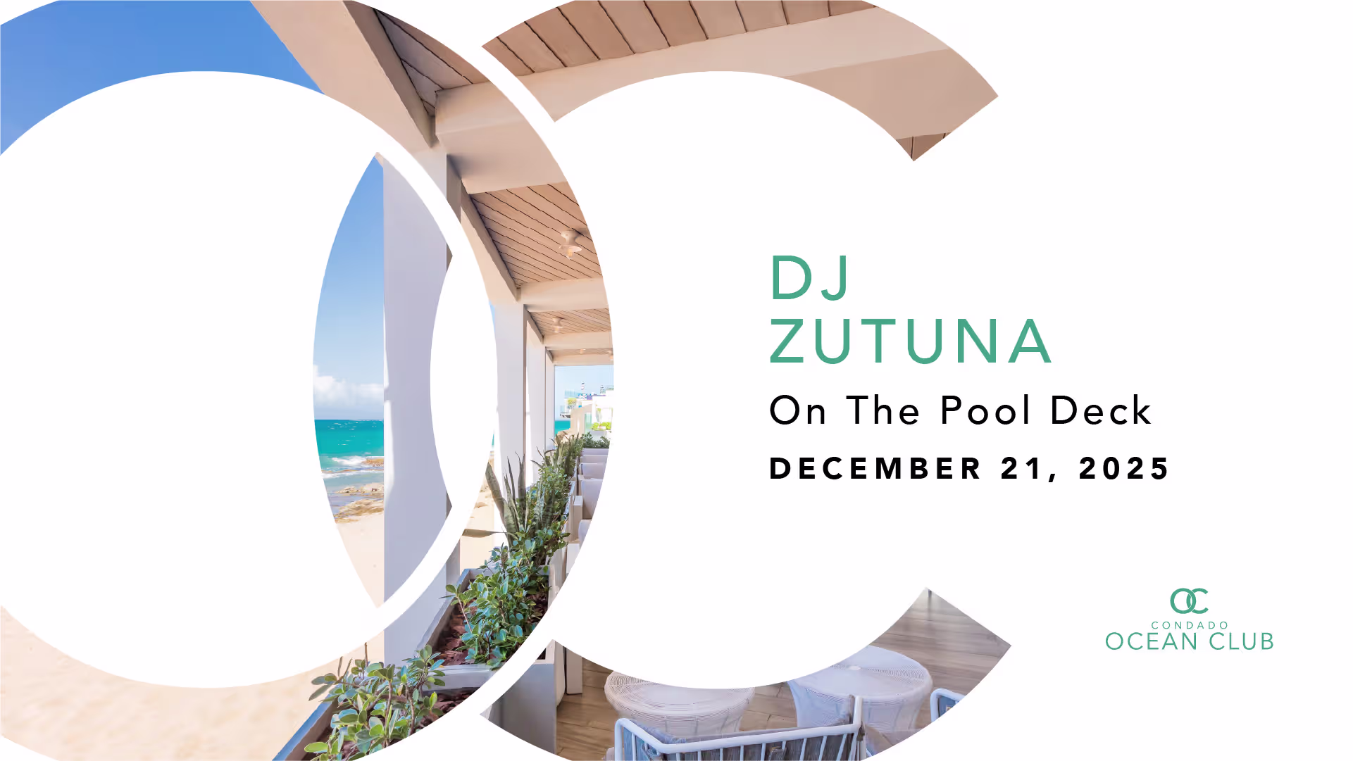 DJ Zutuna on the Pool Deck