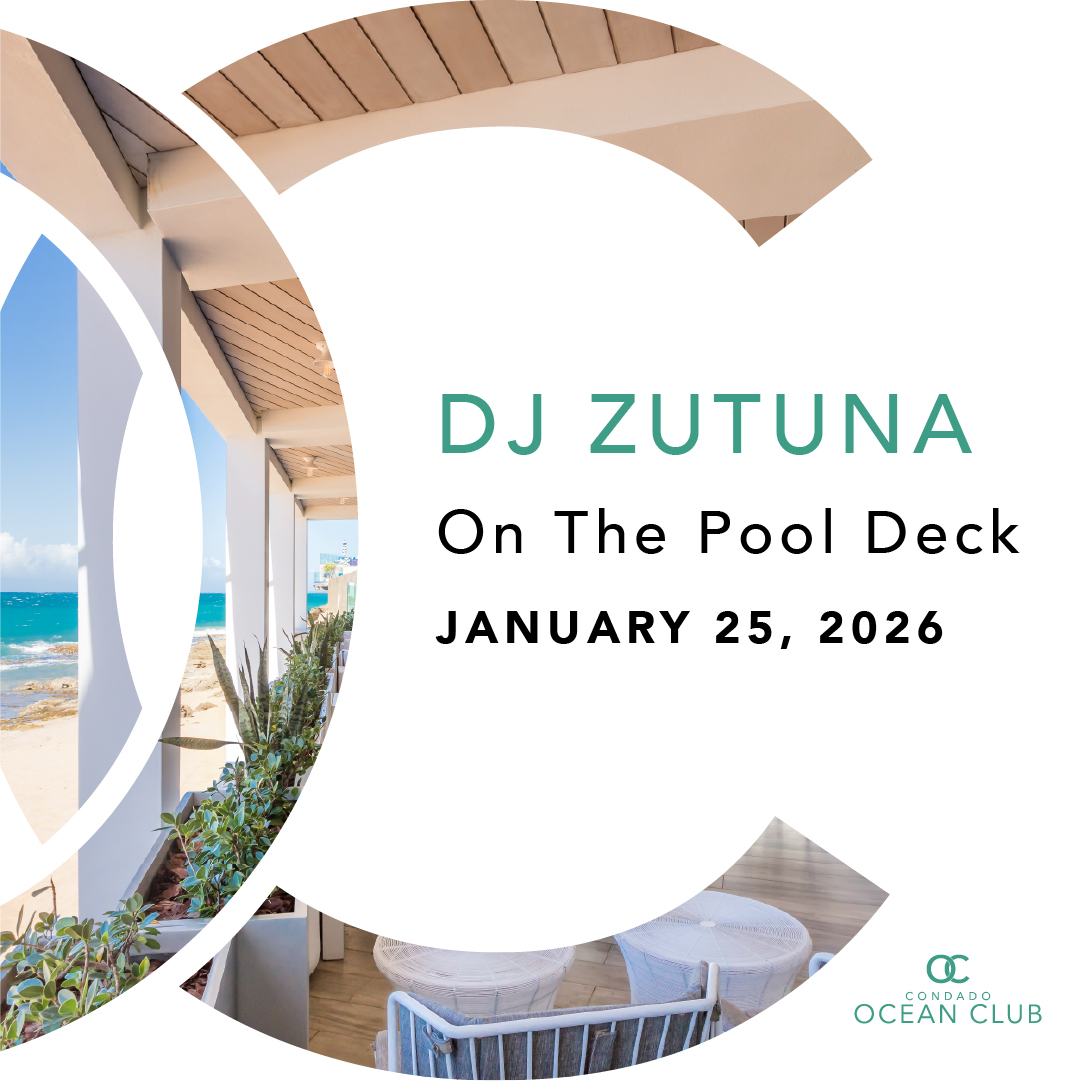 DJ Zutuna on the Pool Deck