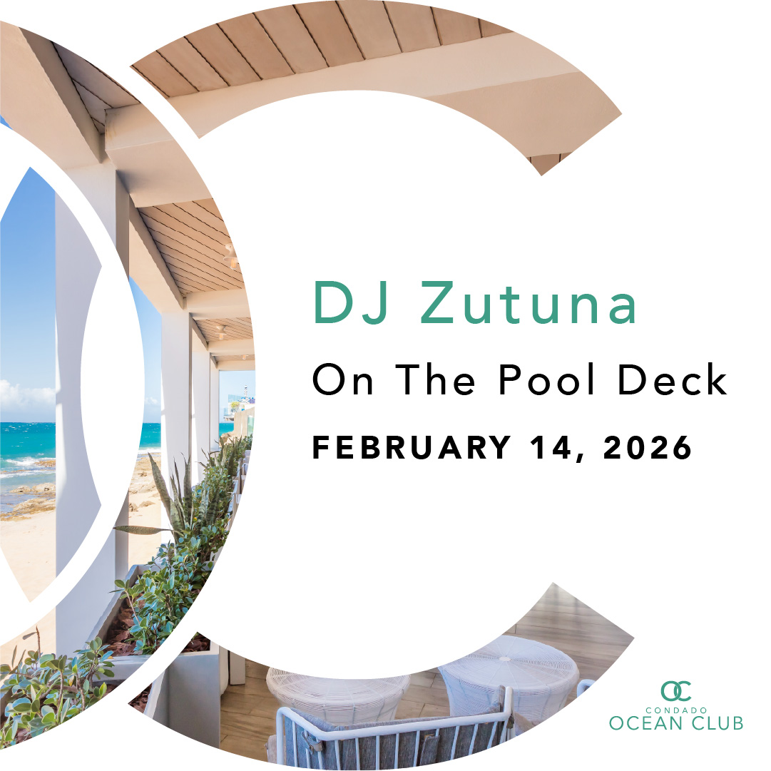 DJ Zutuna on the Pool Deck