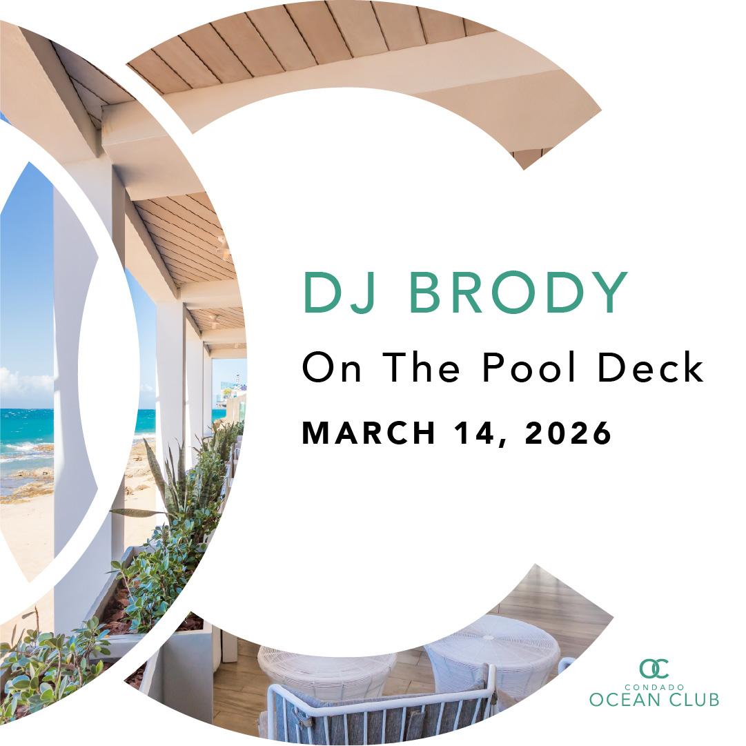 DJ Brody on the Pool Deck