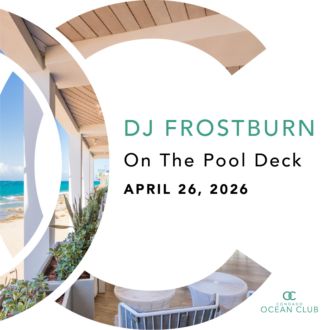 DJ Frostburn on the Pool Deck