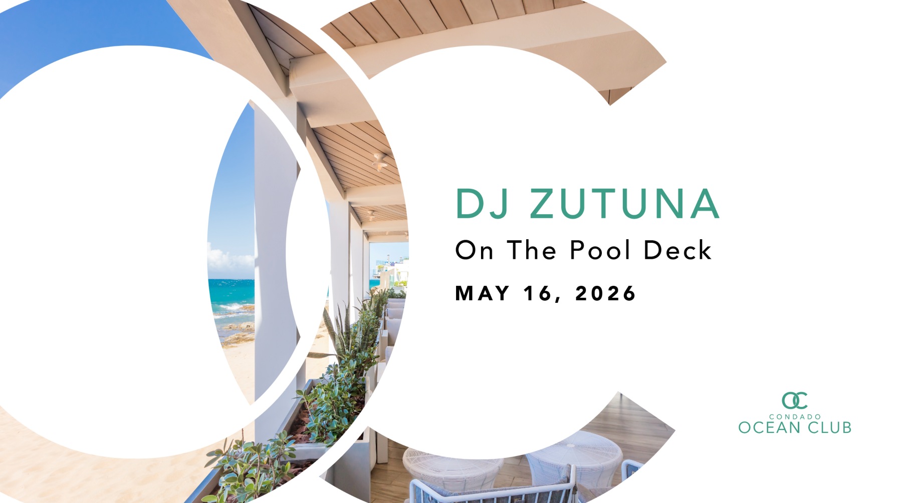 DJ Zutuna on the Pool Deck