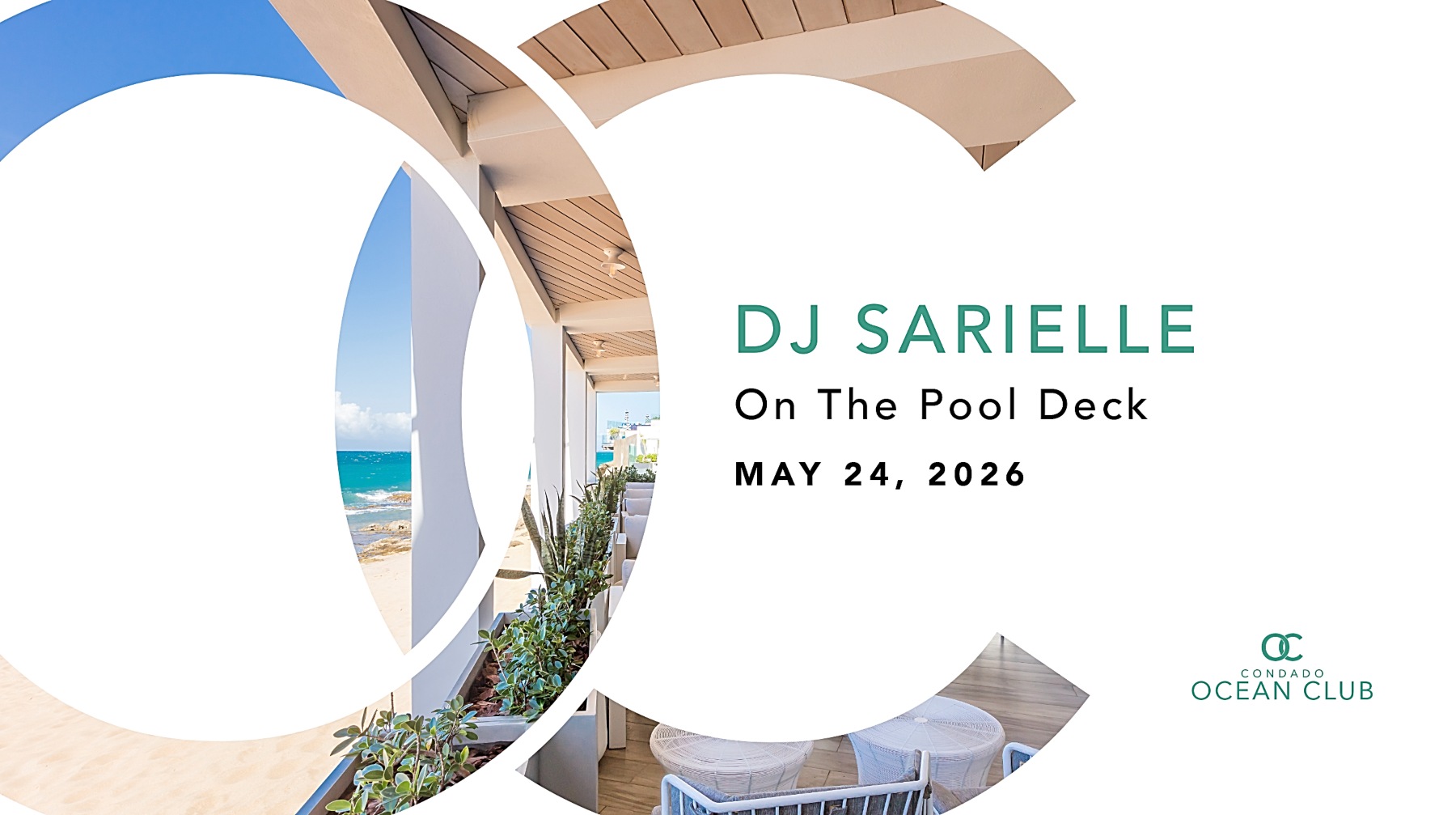 DJ Sarielle on the Pool Deck