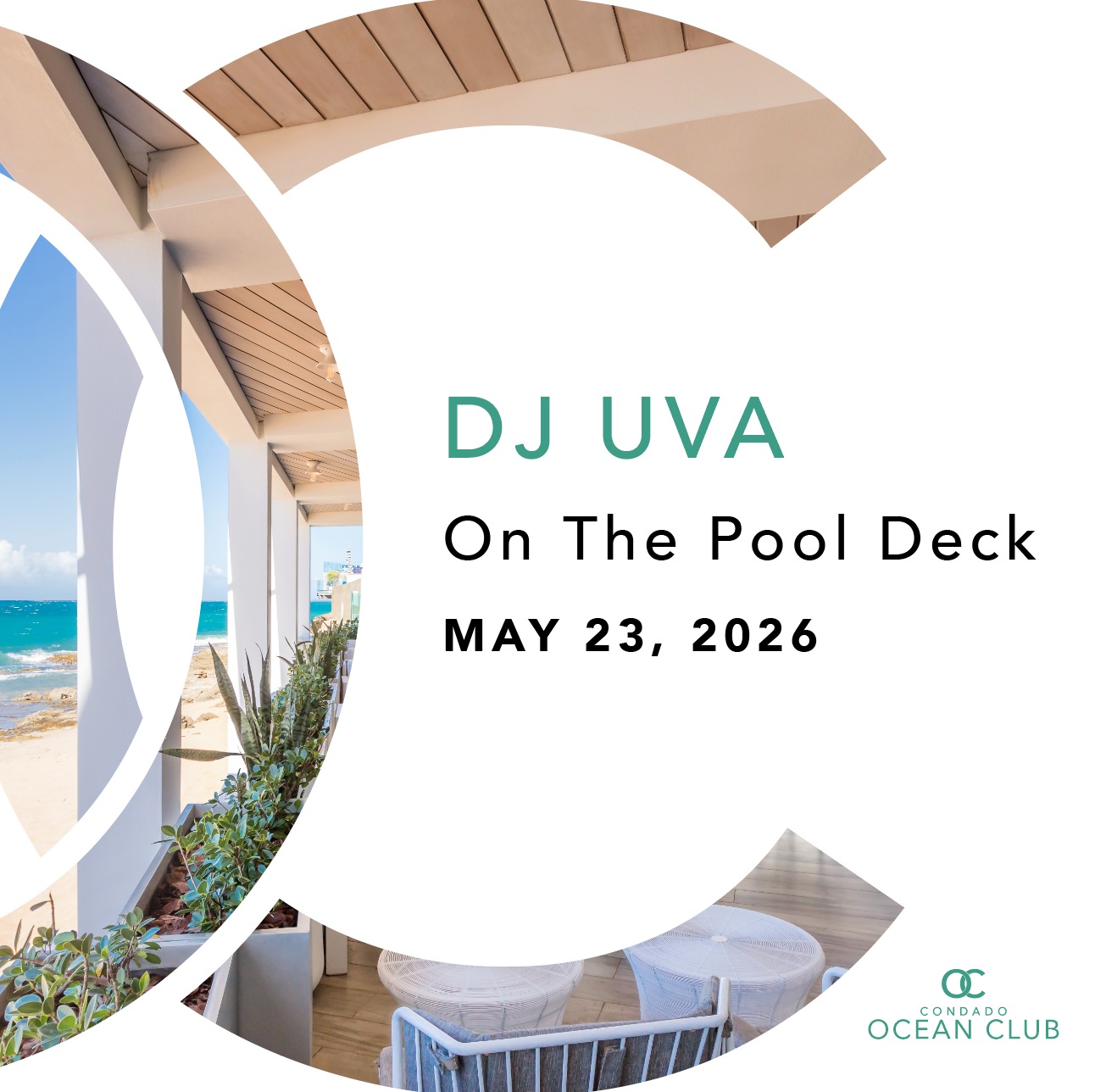 DJ Uva on the Pool Deck