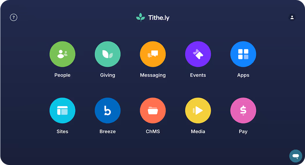 tithely all access services icons