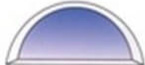 Graphic of arch top window.