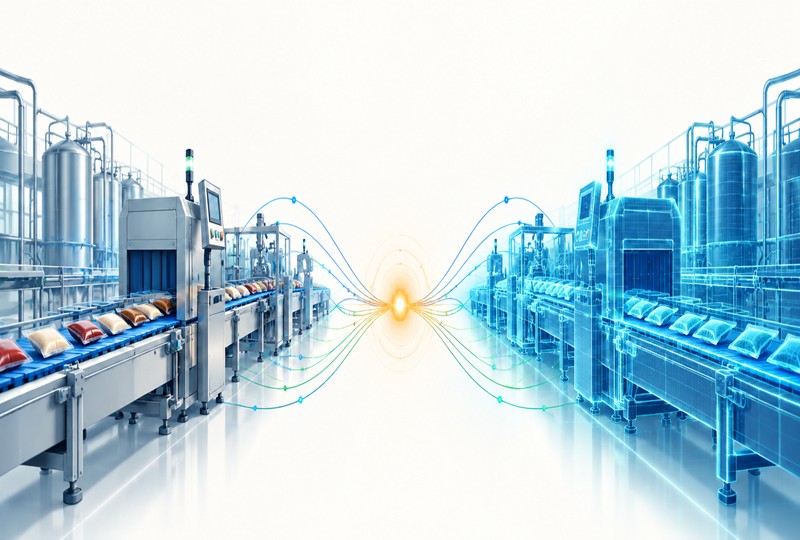 SPARK-TWIN: Digitaler Zwilling Lebensmittelfabrk