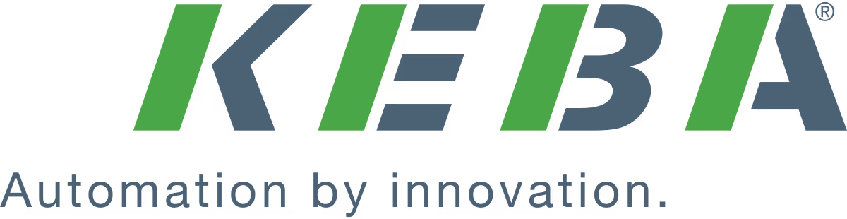 Logo de Keba, fournisseur leader de borne de recharge de voiture électrique 