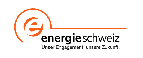 logo du programme EnergieSchweiz rassemble des mesures volontaires pour mettre en œuvre la politique énergétique suisse sous un même toit