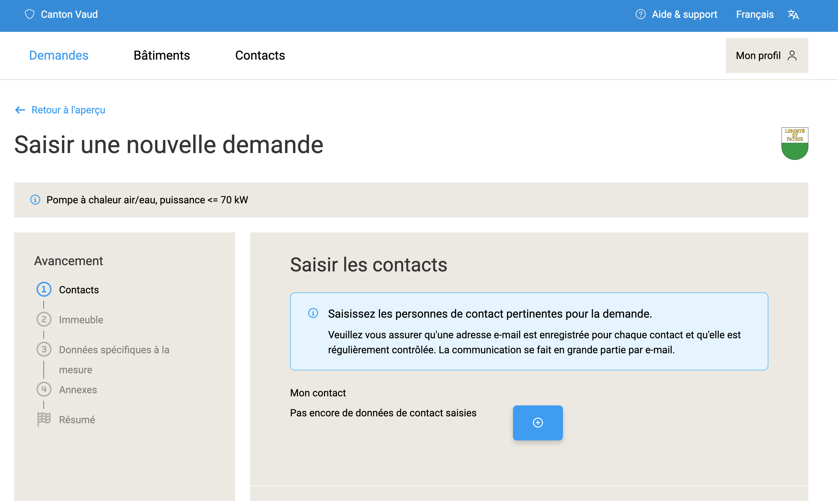 Capture écran I.ON Energy Services