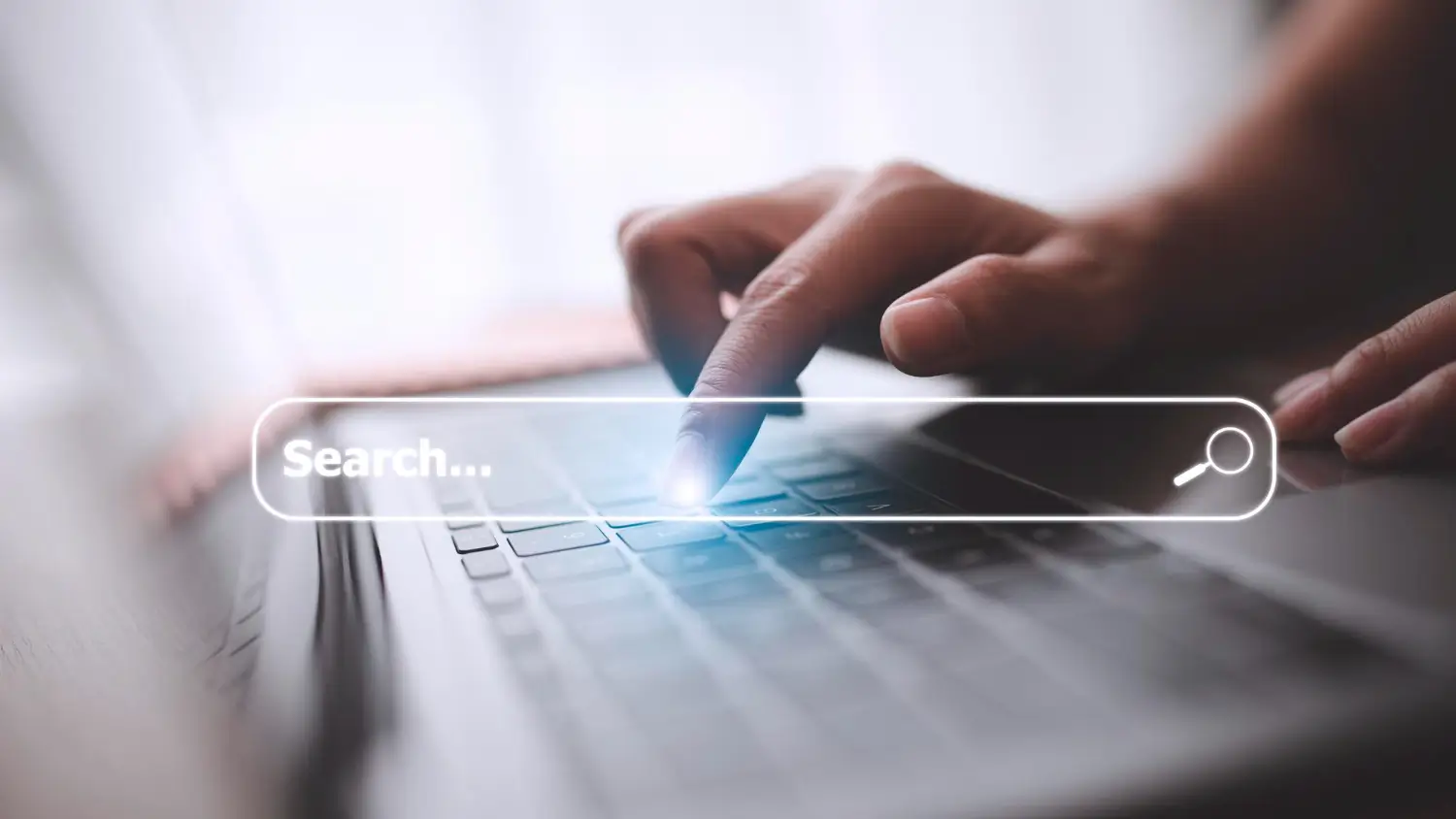 Search engine marketing with online search interface and digital advertising strategy
