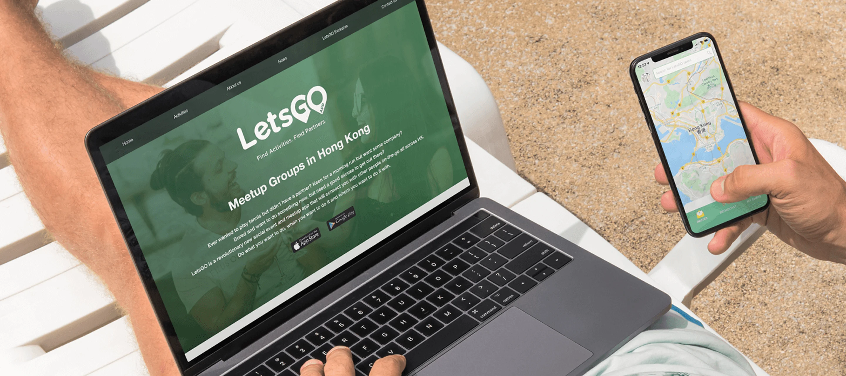 LetsGo Background Image