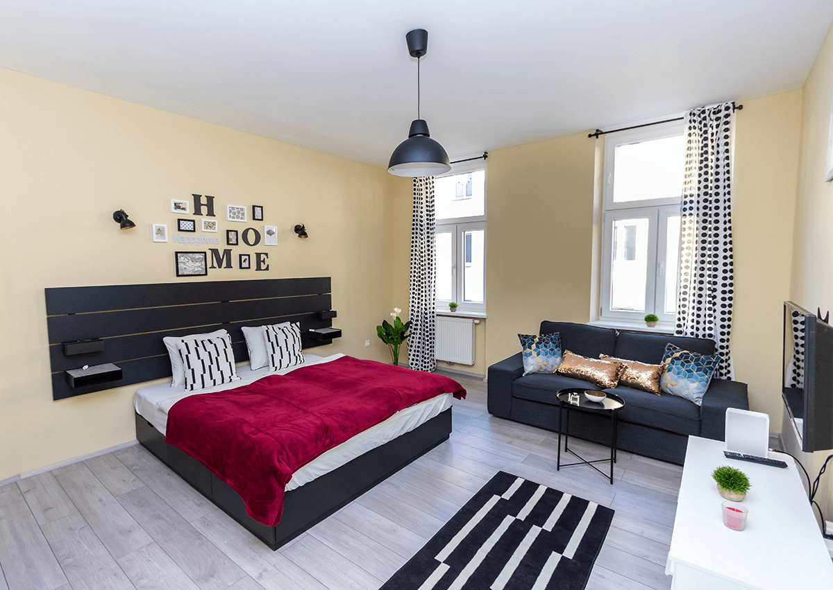 Radiant Apartments Vienna bedroom