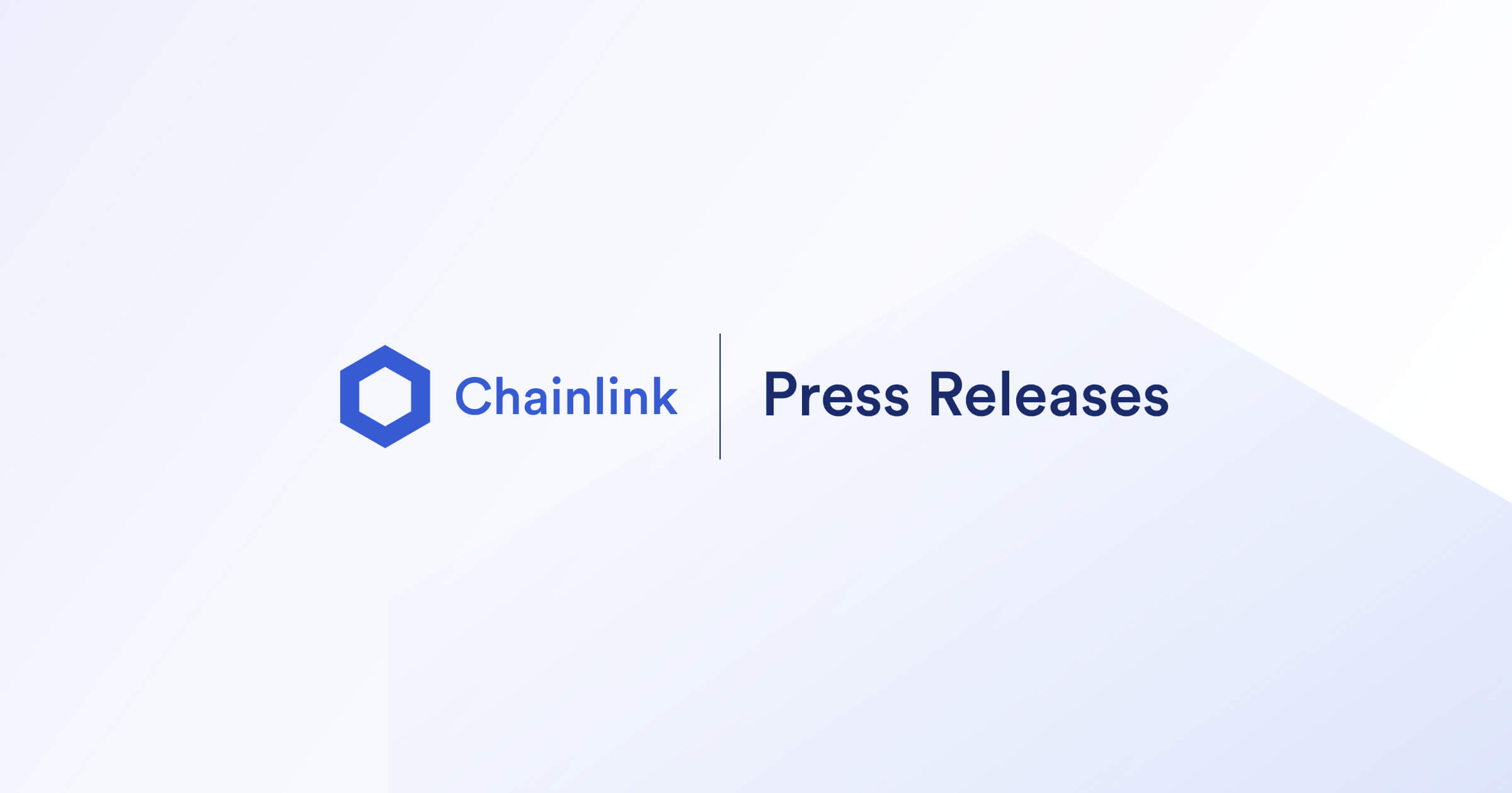 Press Releases | Chainlink