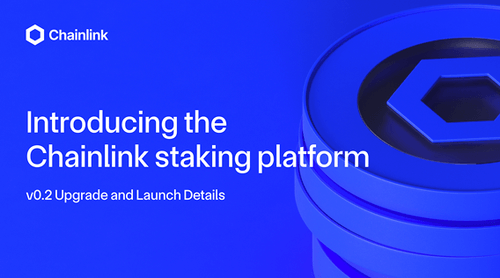 Chainlink Staking | Chainlink Economics