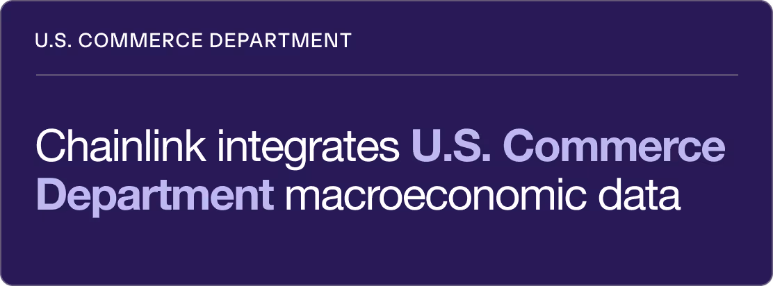 PR Newswire: Chainlink and 24 Leading Financial Market Participants Advance Industry Initiative To Solve $58 Billion Corporate Actions Problem